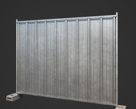 Fence 04 3D-Modell