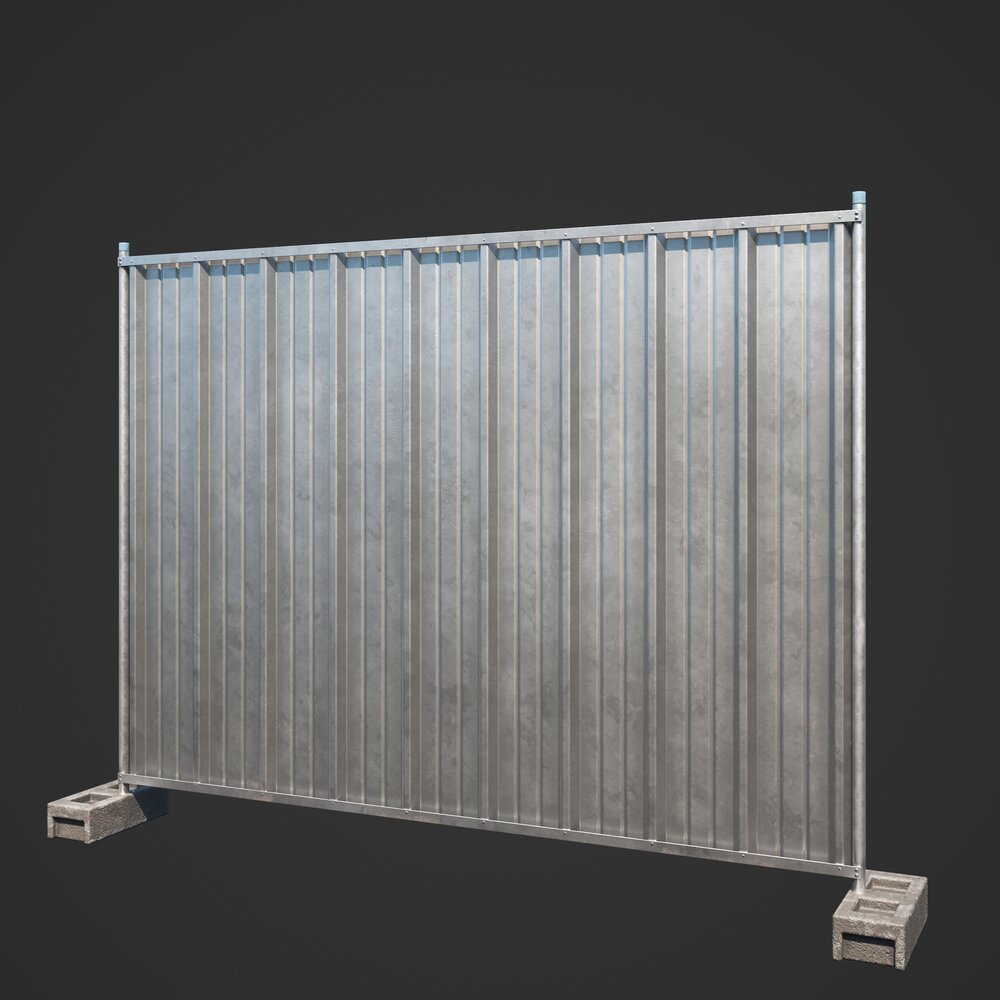 Fence 04 3D-Modell
