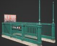 Subway Entrance 02 3D 모델 