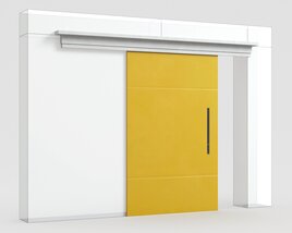 Sliding Door 55 Modèle 3D