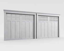 Garage Gate 28 Modello 3D