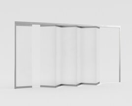 Folding Door 79 3D-Modell