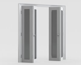 Folding Door 80 3D-Modell
