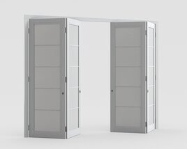 Folding Door 85 3D-Modell