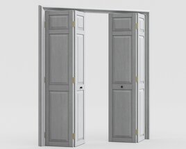 Folding Door 86 3D-Modell