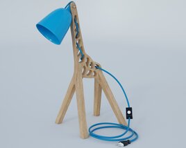 Kids Desk Lamp 3D 모델 