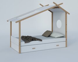 Child Bed Modello 3D