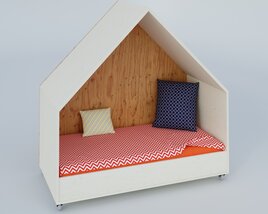 Child Bed 02 Modelo 3d