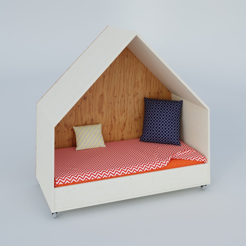 Child Bed 02 3D model
