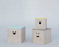 Happy and Sad Cubes 3Dモデル