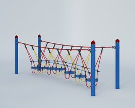 Climbing Net Structure 3D model