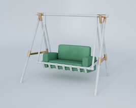 Garden Swing 3D model