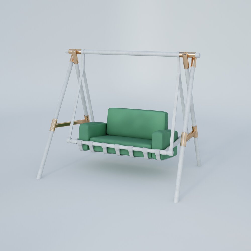 Garden Swing 3D model