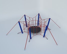 Spider Web Playground Climber Modelo 3D