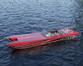 High-Speed Powerboat Modello 3D