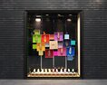 Colorful Sneaker Theme Storefront 3D-Modell