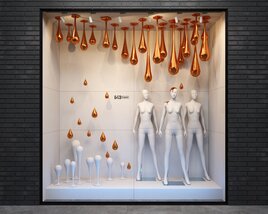 Mannequin in Store Display Modello 3D