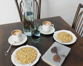 Breakfast Set 10 3D-Modell