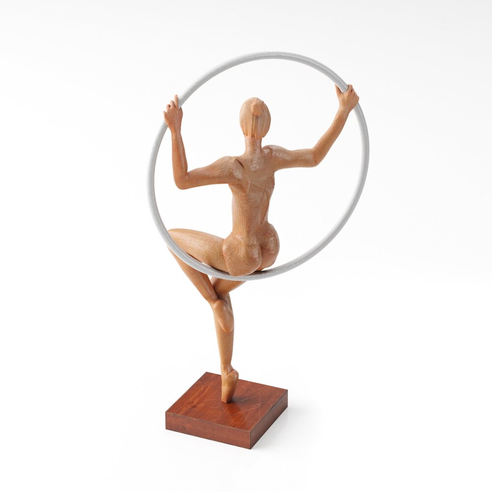 Female Sculpture 02 3D 모델 