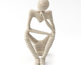 Human Sculpture Modello 3D