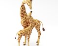 Giraffe Figurines Modèle 3d