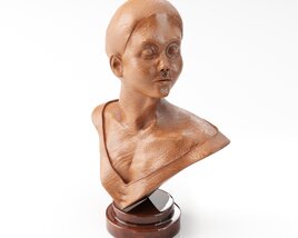 Bust Sculpture 3D 모델 