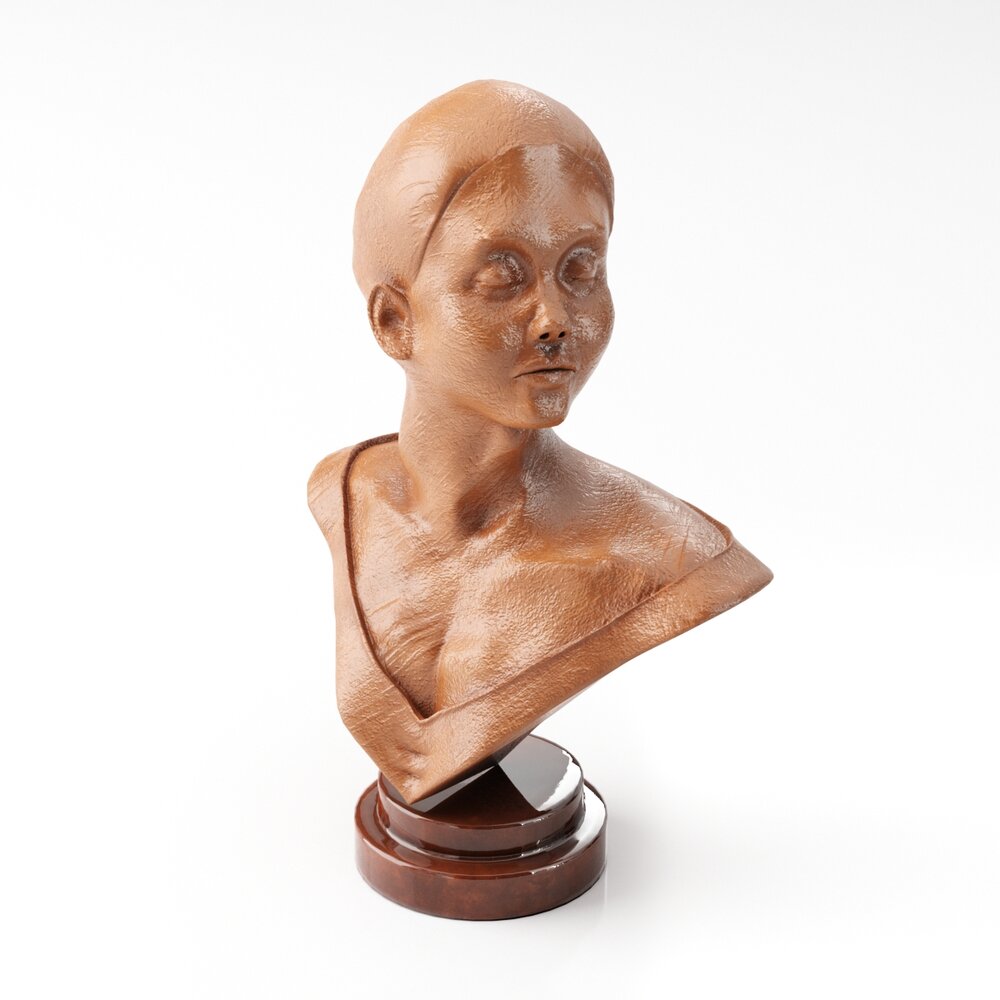 Bust Sculpture 3d model