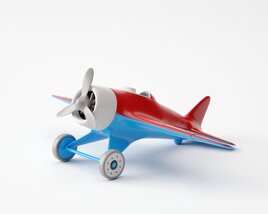 Airplane Toy 3D 모델 