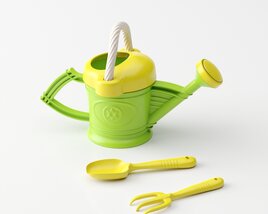 Kids' Gardening Tools Set 3D 모델 