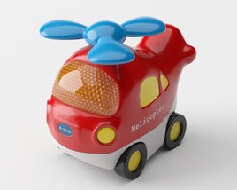 Toy Helicopter Car 3Dモデル