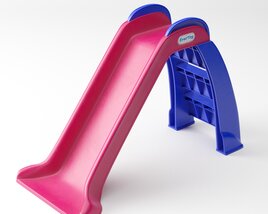 Colorful Children's Slide 3D model