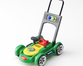 Toy Lawn Mower 3D 모델 