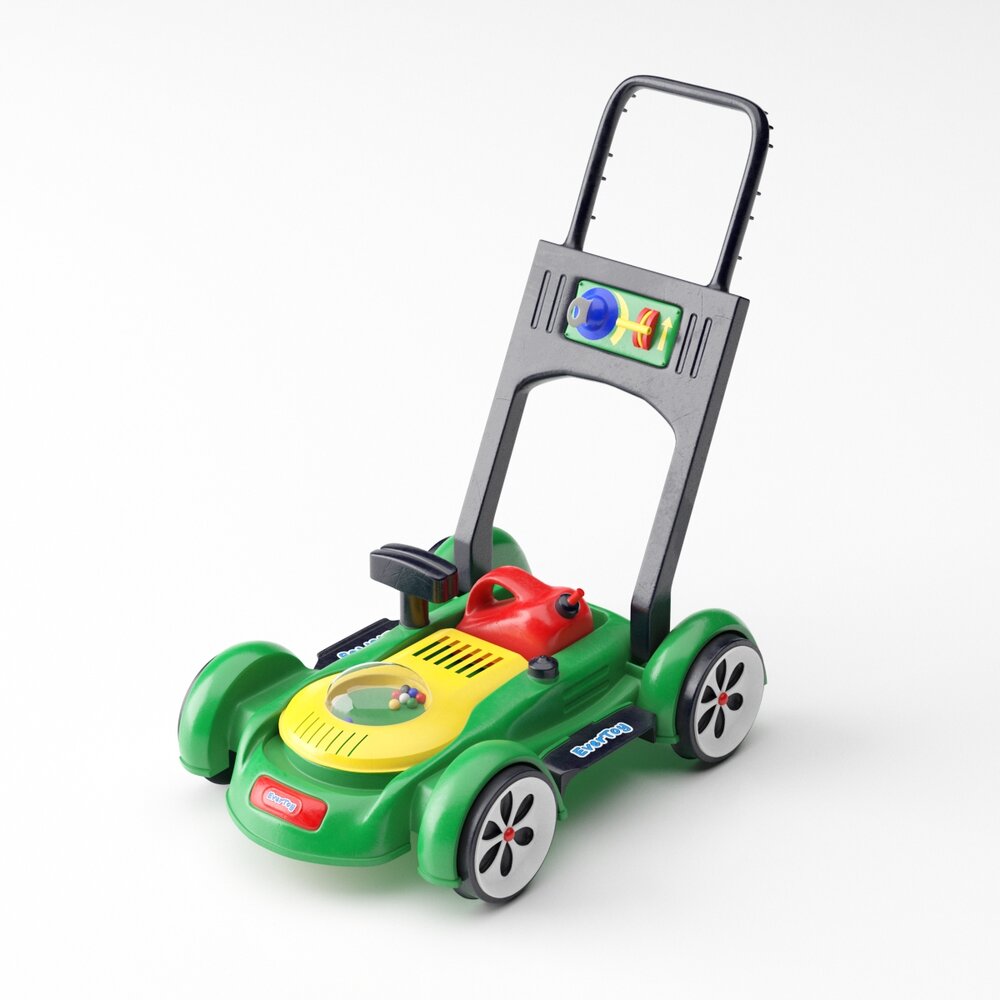 Toy Lawn Mower Modello 3D