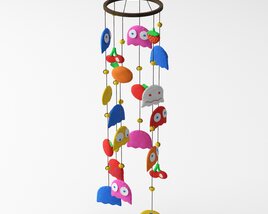 Colorful Hanging Mobile 3D 모델 
