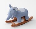 Rocking Elephant Toy Modello 3D