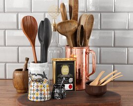 Kitchen Utensil Collection 3Dモデル