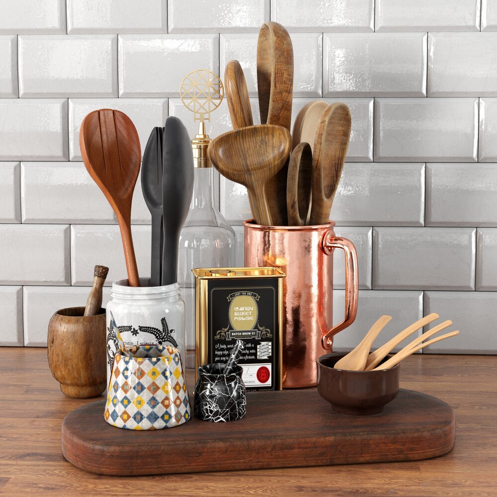 Kitchen Utensil Collection 3Dモデル