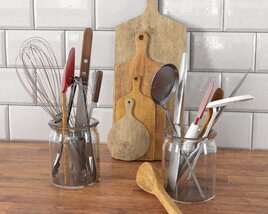 Kitchen Utensils Collection 3Dモデル