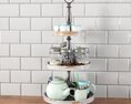 3-Tier Serving Stand Modelo 3d
