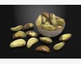 Brazil Nuts 02 3D 모델 