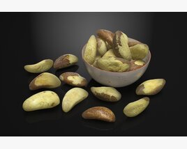 Brazil Nuts 02 3D model