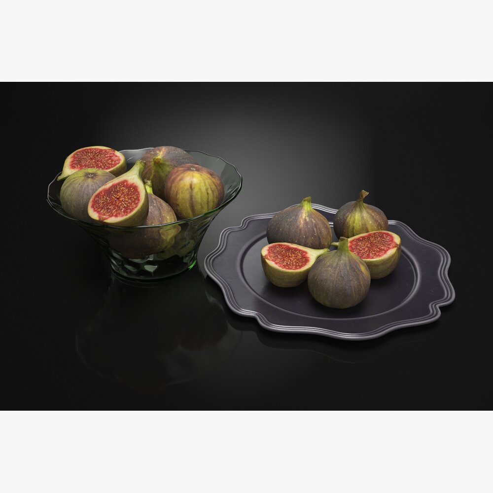 Fresh Figs Modello 3D