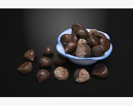 Bowl of Nuts 3D模型