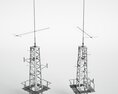 Antenna Towers 04 3D 모델 