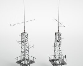 Antenna Towers 04 Modelo 3d