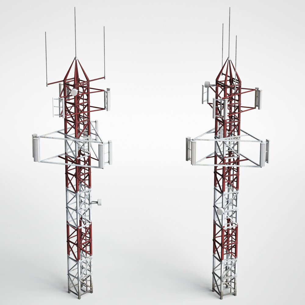 Antenna Towers 07 3D 모델 