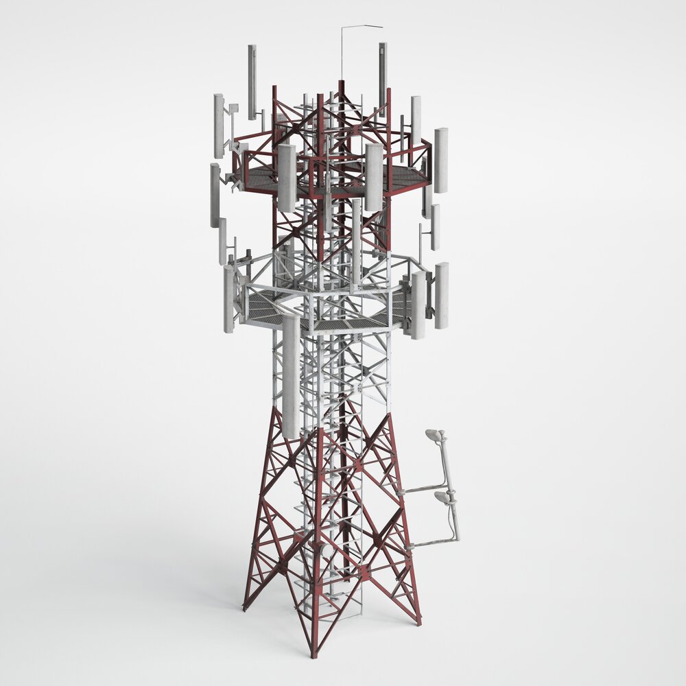 Antenna Towers 08 Modelo 3d