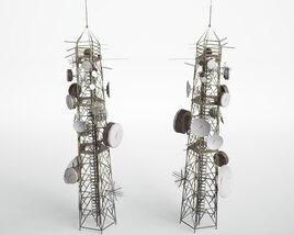 Antenna Towers 10 3D модель