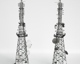 Antenna Towers 14 Modello 3D