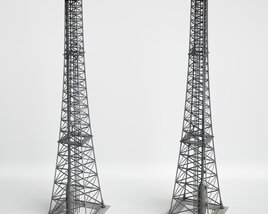 Antenna Tower 19 Modello 3D